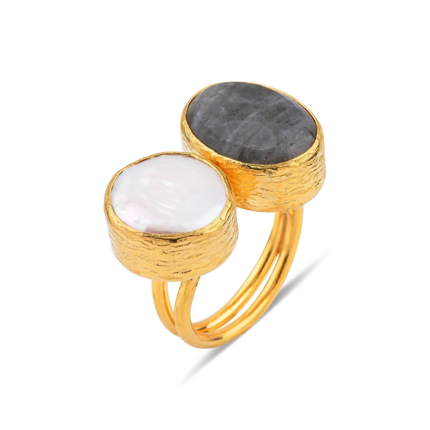 CORE | TWO-STONE COCKTAIL RING