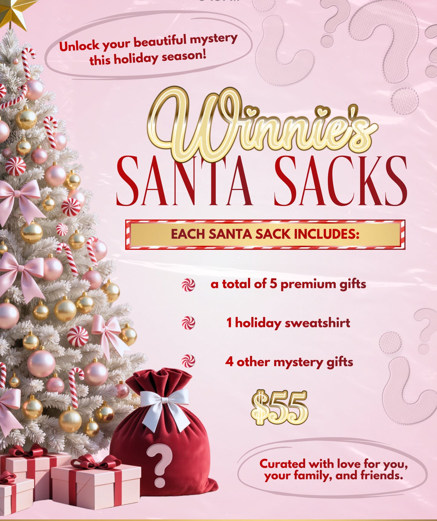Winnie’s Santa Sacks