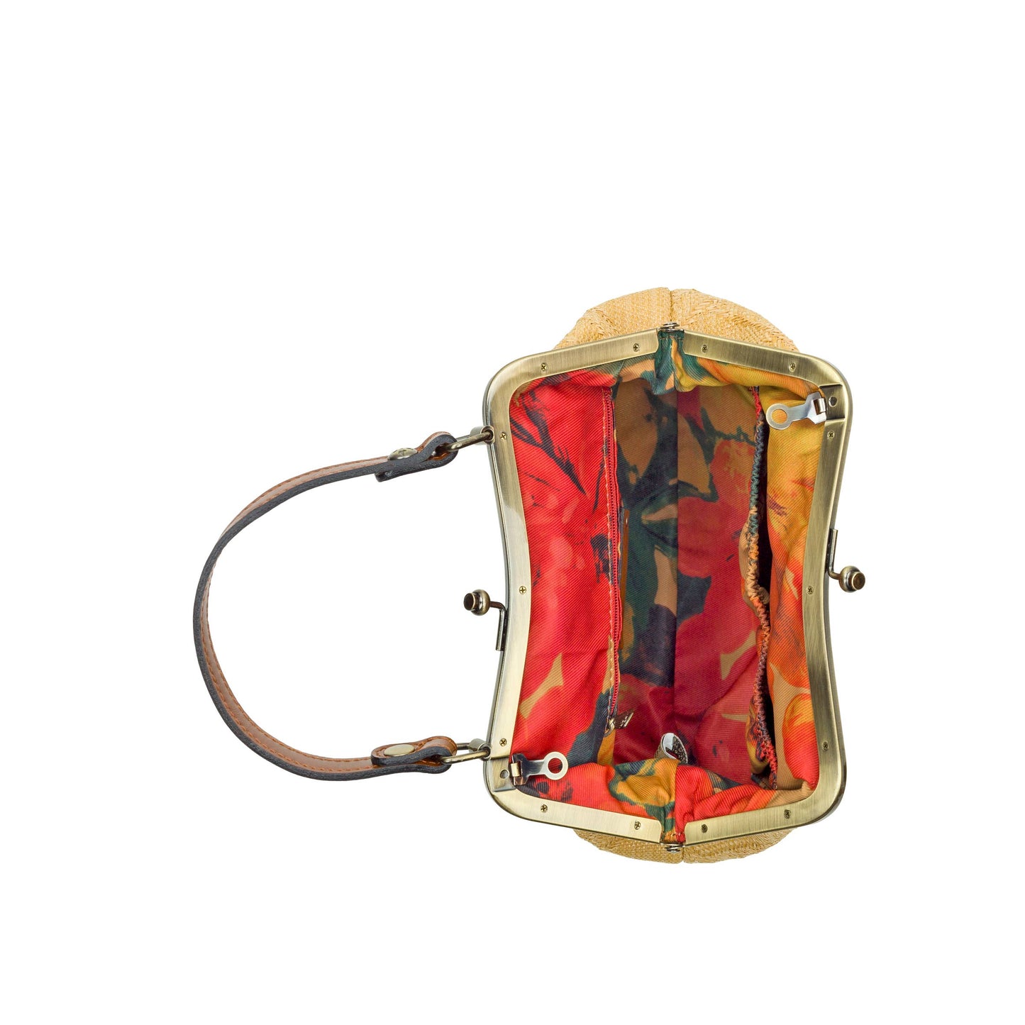 Patricia Nash Laureana Frame Satchel with Scarf