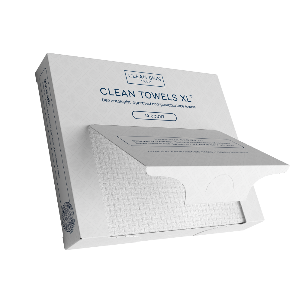 Clean Towels XL™ Travel, Disposable Face Towels, 10 Count