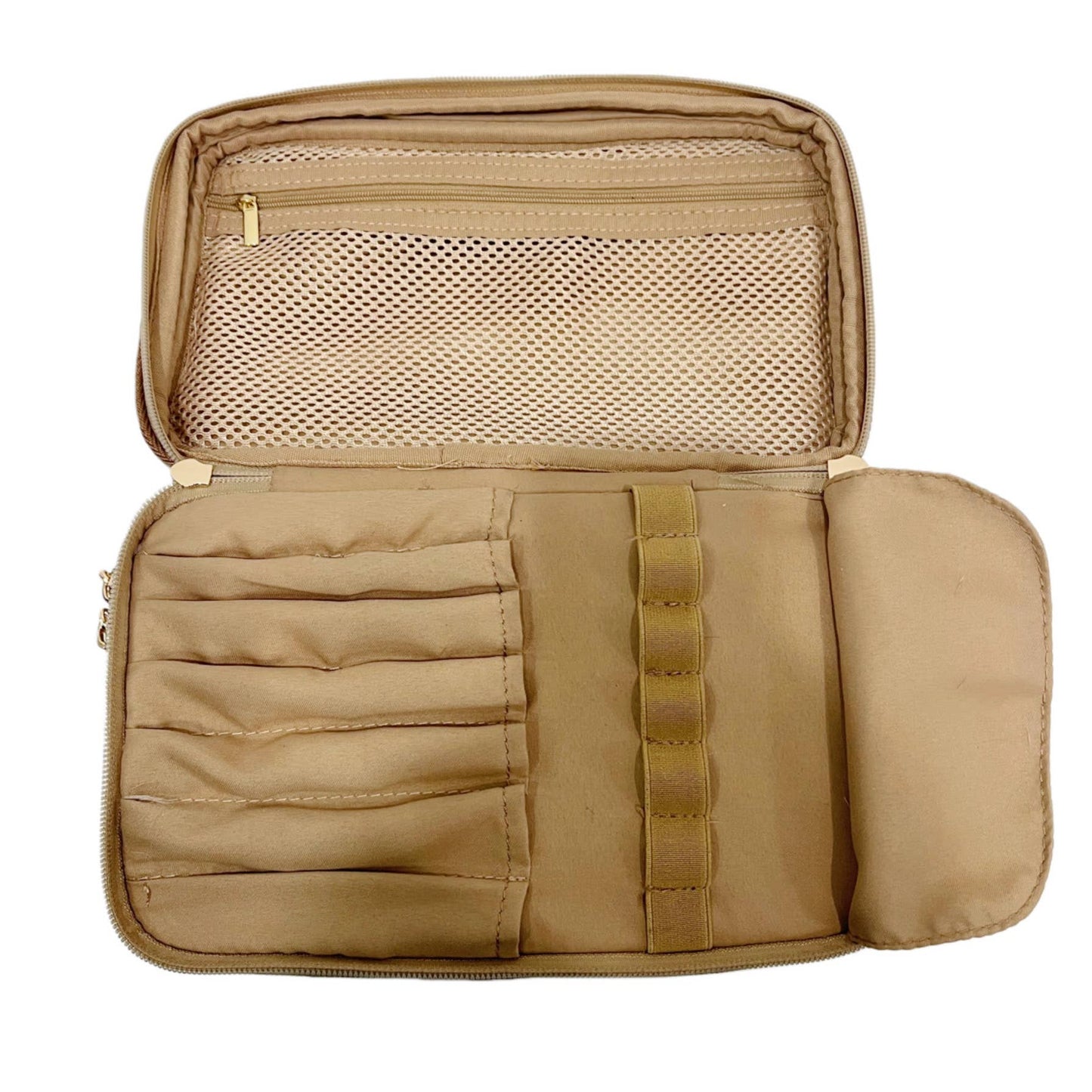 Cosmetic Diamond Glambox Makeup Bag Copper Penny 