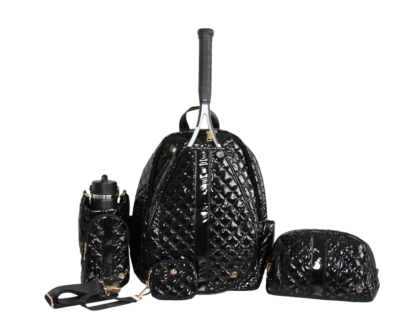 Cosmetic Makeup Bag Travel Pouch Black Onyx